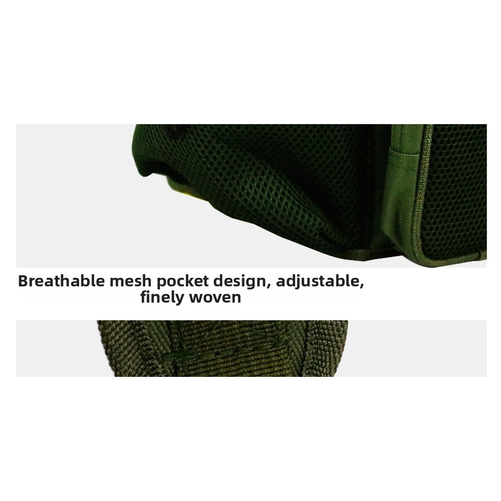 Zielony nylonowy plecak wędkar – Fishing Backpack recenzja i cena