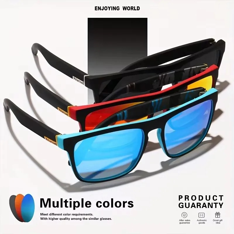 Okulary przeciwsłoneczne kwadr – Fishing Sunglasses Polarized recenzja i cena