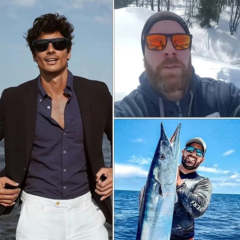 Okulary przeciwsłoneczne kwadr – Fishing Sunglasses Polarized recenzja i cena