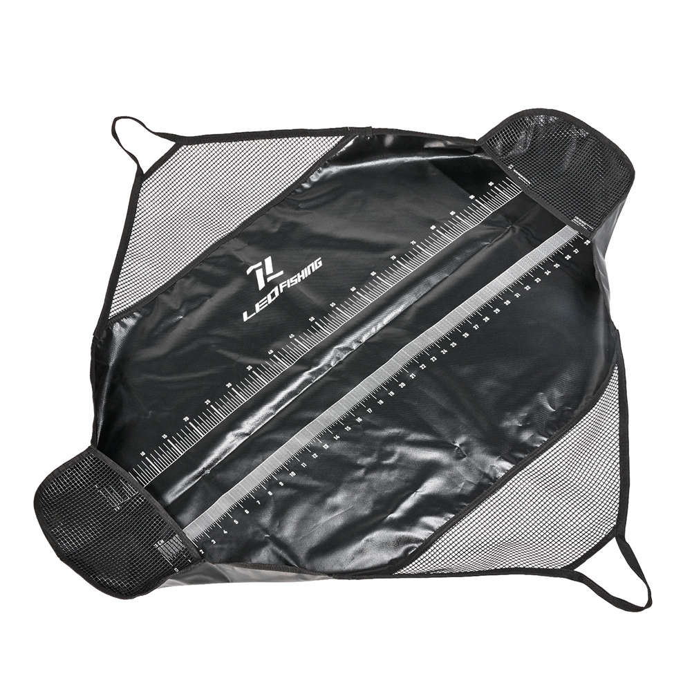 Czarna mata wędkarska z PVC 12 – Fishing Backpack recenzja i cena